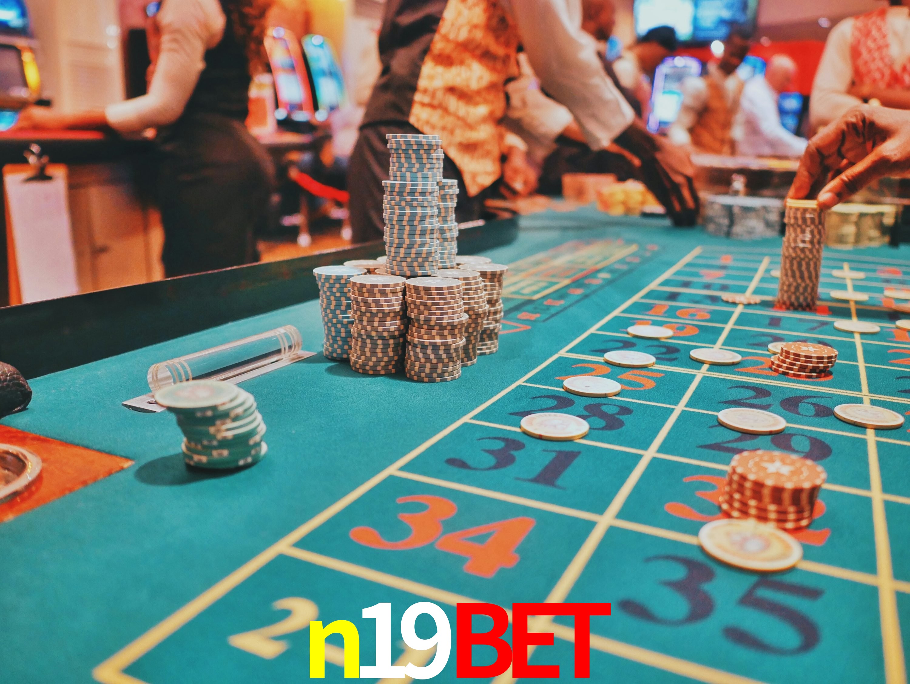 Mesa de Blackjack n19bet